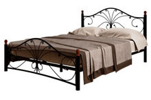 Кровать Флоренция 2 чёрный