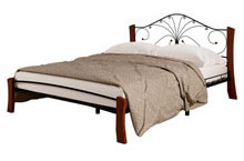 Кровать Флоренция 4 вишня