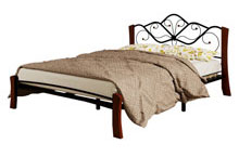 Кровать Верона 4 вишня